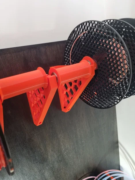Giá treo cuộn filament gắn tường ma sát thấp (dùng cho đơn lẻ và bộ MMU3) - Image 3