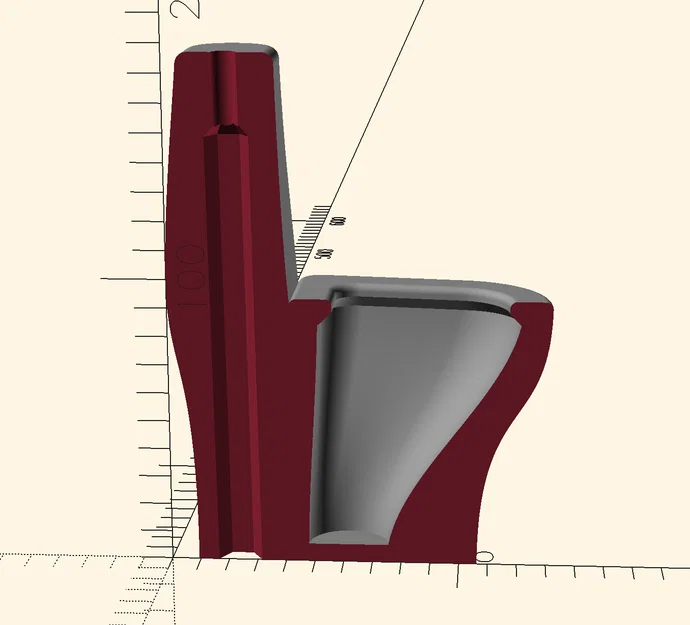 Móc khóa khổng lồ chống mất chìa khóa nhà vệ sinh công cộng - Image 1