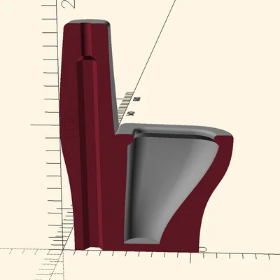 Móc khóa khổng lồ chống mất chìa khóa nhà vệ sinh công cộng