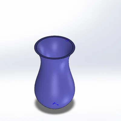 VASE - Mẫu bình hoa in 3D hiện đại và tinh tế