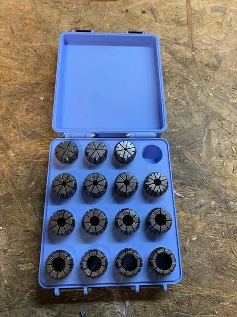 Hộp Đựng Collet ER25 In 3D Gọn Gàng, Chắc Chắn Cho Thợ Cơ Khí - Image 1