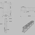Giá đỡ Extruder cho Neptune 4 Max mod CoPrint và TBSTRON3D - Thumbnail 4