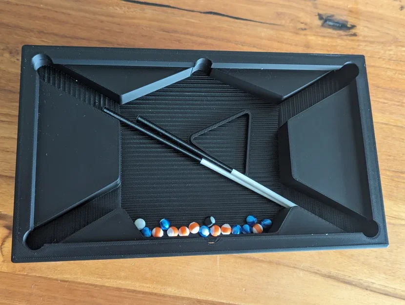 Mô hình bàn bida mini 3D: Đồ chơi trang trí bàn làm việc độc đáo - Image 2