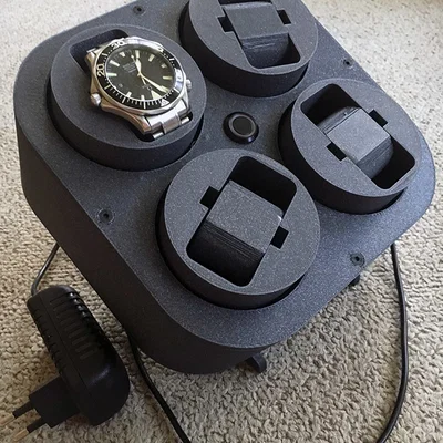 Bộ Quay Đồng Hồ Quad Watch Winder