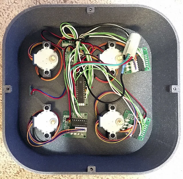 Bộ Quay Đồng Hồ Quad Watch Winder - Image 4