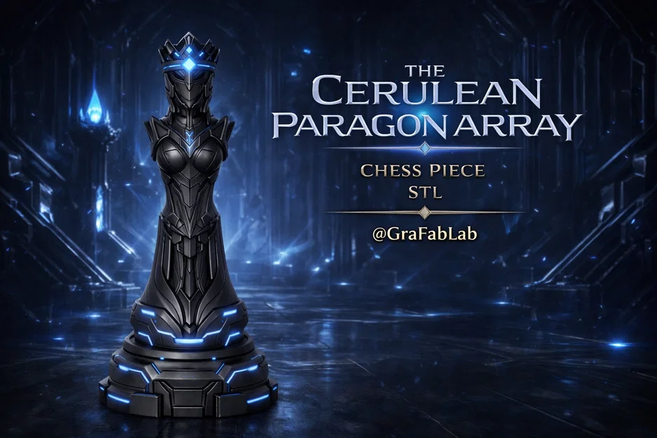 Quân Hậu (Queen) trong bộ cờ The Cerulean Paragon Array - Image 1