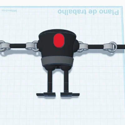 Mô hình Omnidroid v.x1 v.x2 có khớp nối - File STL