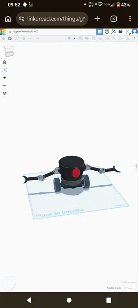 Mô hình Omnidroid v.x1 v.x2 có khớp nối - File STL - Image 2