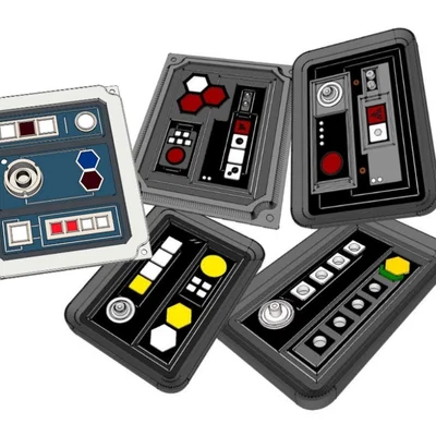 Bộ khung bảng điều khiển Star Wars (Blank Canvas) cho người yêu DIY