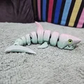 Cá mập khớp nối Reinforced Articulated Shark - Hỗ trợ gắn mắt thủy tinh - Thumbnail 3