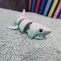 Cá mập khớp nối Reinforced Articulated Shark - Hỗ trợ gắn mắt thủy tinh - Thumbnail 7