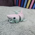 Cá mập khớp nối Reinforced Articulated Shark - Hỗ trợ gắn mắt thủy tinh - Thumbnail 10