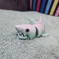 Cá mập khớp nối Reinforced Articulated Shark - Hỗ trợ gắn mắt thủy tinh - Thumbnail 11