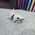 Cá mập khớp nối Reinforced Articulated Shark - Hỗ trợ gắn mắt thủy tinh - Thumbnail 12