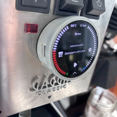 Khung viền 3D LilyGo Amoled 1.75 cho máy pha cà phê Gaggia Classic