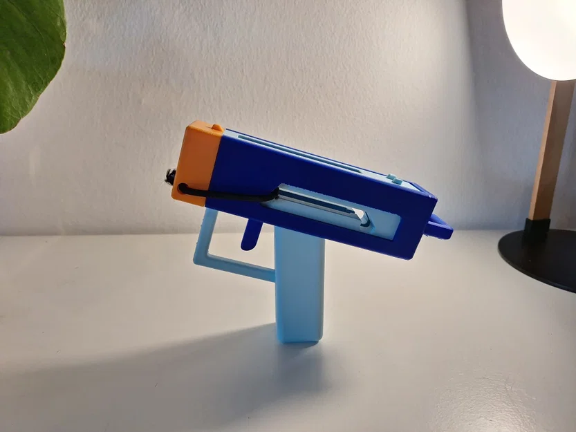 Kestrel: Súng bắn foam dart dùng dây thun (Stringer Blaster) in 3D gần như hoàn chỉnh - Image 2