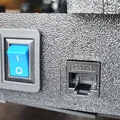 Tấm ốp 1U Keystone RJ45 và AC cho tủ Rack 10-inch - Thumbnail 1