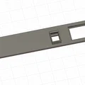 Tấm ốp 1U Keystone RJ45 và AC cho tủ Rack 10-inch - Thumbnail 5