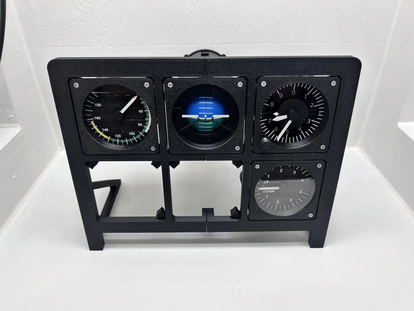Đồng hồ đo tốc độ bay Airspeed Indicator mô phỏng 3D - Image 2