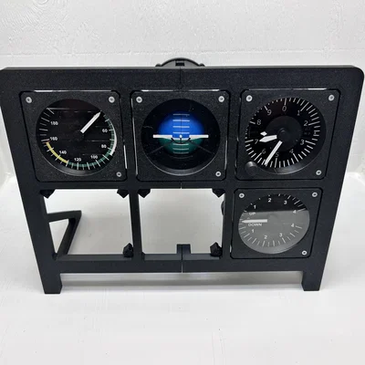 Đồng hồ đo tốc độ bay Airspeed Indicator mô phỏng 3D