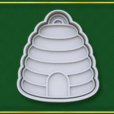 Beehive Cookie Cutter STL – Bộ khuôn cắt bánh in 3D dễ dàng