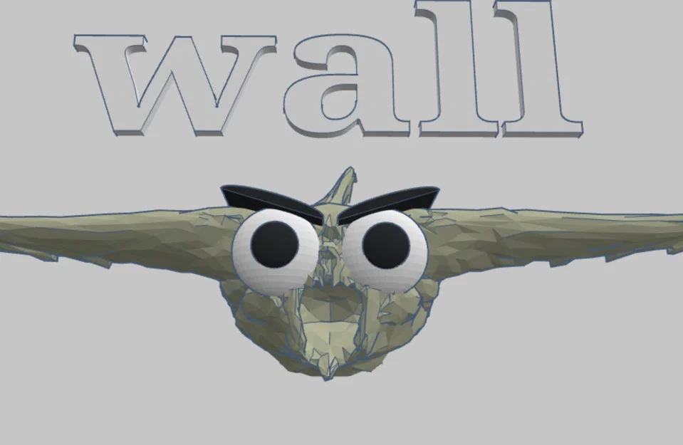 Mô hình treo tường Ghost Leviathan (Subnautica) phong cách Low Poly - Image 4