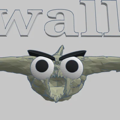 Mô hình treo tường Ghost Leviathan (Subnautica) phong cách Low Poly