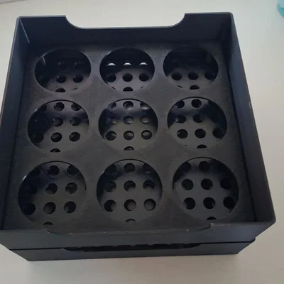 Khay Đựng Bột Làm Móng (Powder Organizer) Xếp Chồng Tiện Lợi