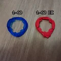HIGHER RISK HARDER ATTACK 1-60 EX(treme) (tương thích 1-50/60/70/80) BEYBLADE X - Thumbnail 2