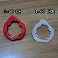 HIGHER RISK HARDER ATTACK 1-60 EX(treme) (tương thích 1-50/60/70/80) BEYBLADE X - Thumbnail 3