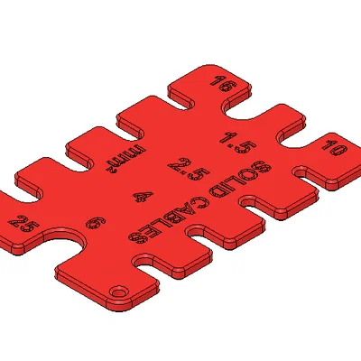 Thước đo tiết diện dây (Wire gauge)