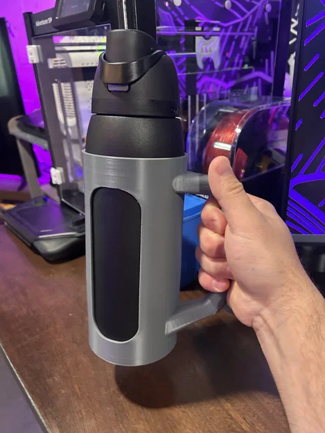 Tay cầm 3D tiện lợi cho bình giữ nhiệt Owala 40oz - Image 1
