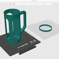 Tay cầm 3D tiện lợi cho bình giữ nhiệt Owala 40oz - Thumbnail 3
