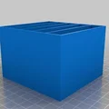 Bộ tủ ngăn kéo mini đa năng - Mô hình 3D sắp xếp bàn làm việc - Thumbnail 3