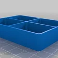 Bộ tủ ngăn kéo mini đa năng - Mô hình 3D sắp xếp bàn làm việc - Thumbnail 6