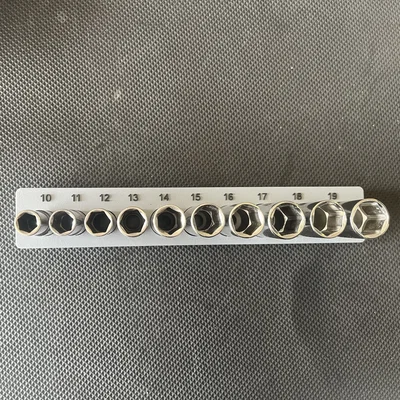 Khay Đựng Đầu Tuýp Halfords 3/8 inch Chuẩn Gridfinity Tiện Lợi