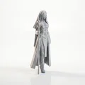 Mô hình tượng Nữ tu cầm quyền trượng Fantasy (Dành cho máy in 3D) - Thumbnail 2