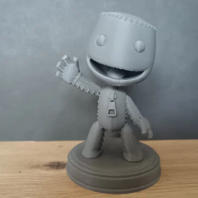 Mô hình Sackboy đáng yêu cho fan PlayStation - Tải file in 3D