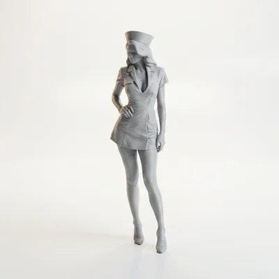 Mô hình 3D cô y tá - Quà tặng chuyên gia y tế