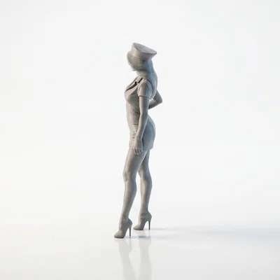 Mô hình 3D cô y tá - Quà tặng chuyên gia y tế