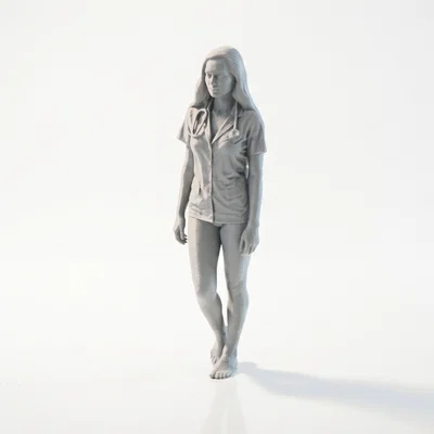 Mô hình 3D Nữ chuyên gia y tế in 3D chất lượng cao
