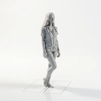 Mô hình 3D Nữ chuyên gia y tế in 3D chất lượng cao