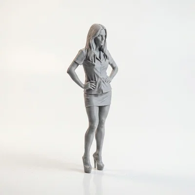 Mô hình 3D Y tá Chuyên nghiệp Có thể in ấn