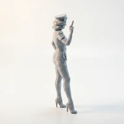 Tượng Y Tá - Mô Hình Chuyên Gia Y Tế In 3D Đẹp Mắt