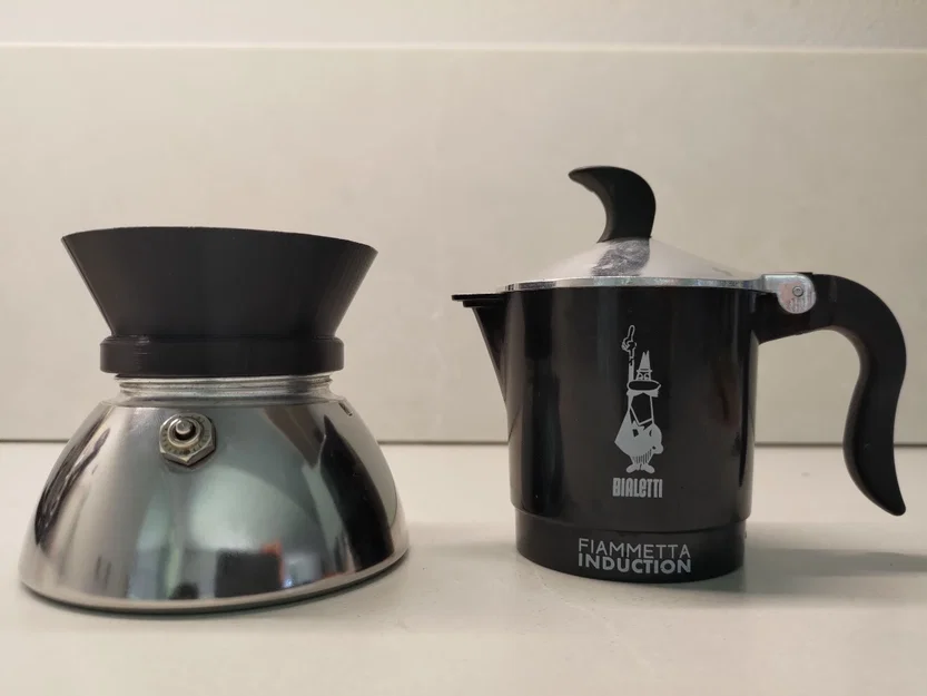 Phễu đổ bột cà phê cho Bialetti Fiammetta Induction (2 cup) - Image 1