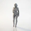 Mô hình in 3D Nữ Doanh nhân Văn phòng (Office Babe) - Thumbnail 1