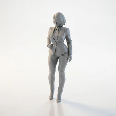 Mô hình in 3D Nữ Doanh nhân Văn phòng (Office Babe)