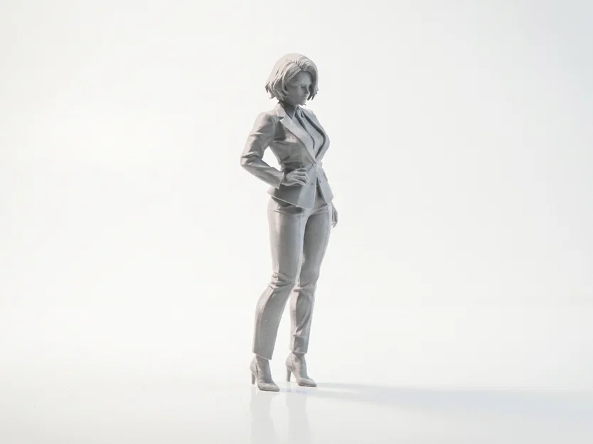 Mô hình in 3D Nữ Doanh nhân Văn phòng (Office Babe) - Image 2