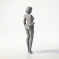 Mô hình in 3D Nữ Doanh nhân Văn phòng (Office Babe) - Thumbnail 3
