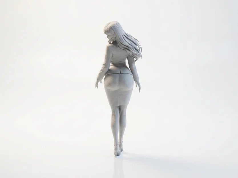 Mô hình tượng Nữ Doanh Nhân - Hình mẫu phụ nữ chuyên nghiệp in 3D - Image 1